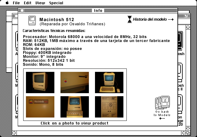 Macintosh 512 Info