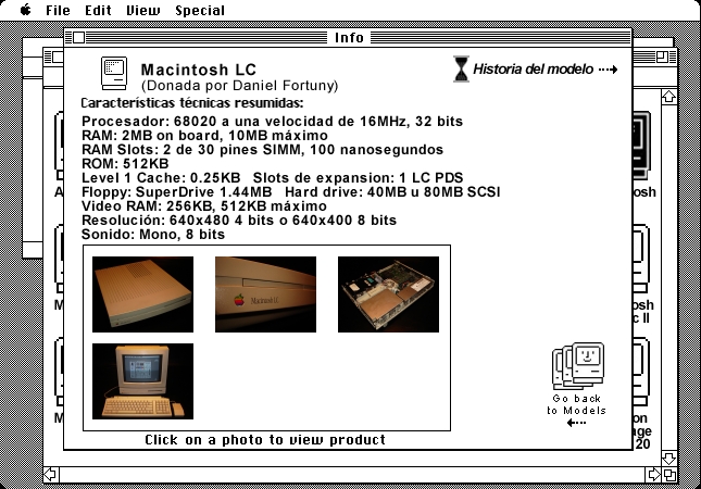Macintosh LC Info