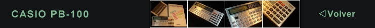 Casio PB-100