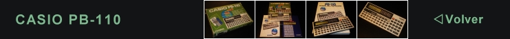 Casio PB-110