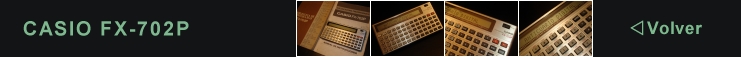 Casio FX-702P
