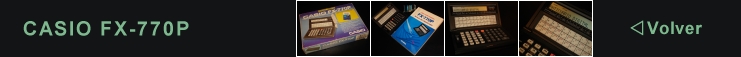 Casio FX-770P